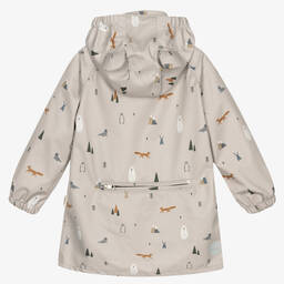 Liewood-Beige Waterproof Raincoat | Childrensalon Outlet