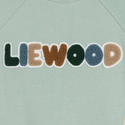 Liewood-Blue Organic Cotton Jersey Sweatshirt | Childrensalon Outlet