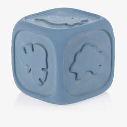 Liewood-Blue Rubber Toy Dice (10cm) | Childrensalon Outlet