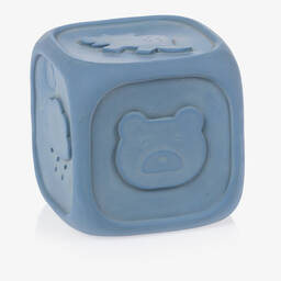 Liewood-Blue Rubber Toy Dice (10cm) | Childrensalon Outlet