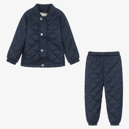 Liewood-Blue Thermal Jacket & Trouser Set | Childrensalon Outlet