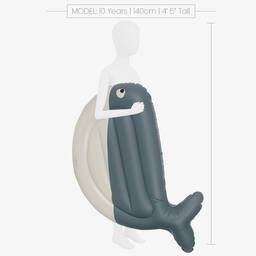 Liewood-Blue Whale Swim Float (90cm) | Childrensalon Outlet