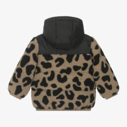 Liewood-Boys Beige & Black Sherpa Jacket | Childrensalon Outlet