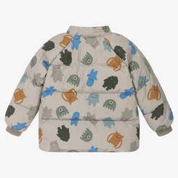 Liewood-Бежевый пуховик с монстриками | Childrensalon Outlet