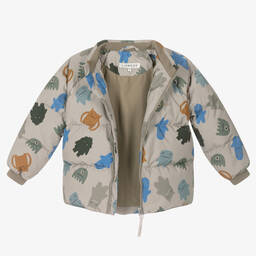 Liewood-Бежевый пуховик с монстриками | Childrensalon Outlet