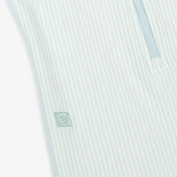 Liewood-Boys Blue Seersucker Zip Suit | Childrensalon Outlet