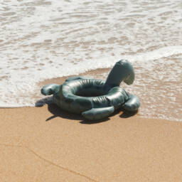 Liewood-Boys Emerald Turtle Float Ring | Childrensalon Outlet