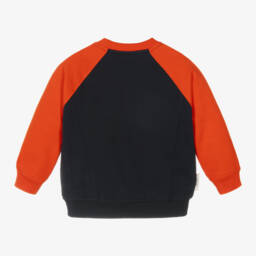 ليوود-سويتشيرت بطبعة رنة قطن بألوان بلوك لون كحلي | Childrensalon Outlet