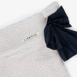 Liewood-Boys Ivory Sherpa Holiday Stocking | Childrensalon Outlet