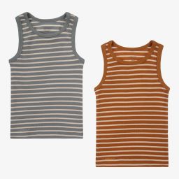 Liewood- Cotton Vest Tops (2 Pack) | Childrensalon Outlet