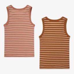 Liewood- Cotton Vest Tops (2 Pack) | Childrensalon Outlet