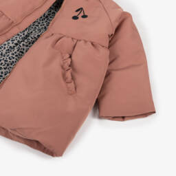 Liewood-Girls Dusky Pink Quilted Jacket | Childrensalon Outlet