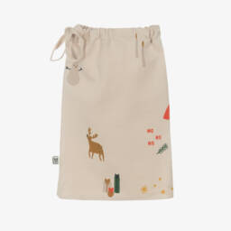 Liewood-Girls Festive Beige Cotton Romper | Childrensalon Outlet