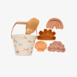 Liewood-Кремовый и розовый пляжный ансамбль для девочек | Childrensalon Outlet