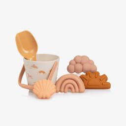 Liewood-Кремовый и розовый пляжный ансамбль для девочек | Childrensalon Outlet