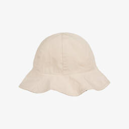 Liewood-Girls Ivory Peach Cotton Sun Hat | Childrensalon Outlet