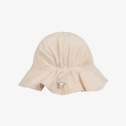 Liewood-Girls Ivory Peach Cotton Sun Hat | Childrensalon Outlet
