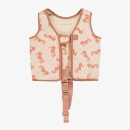 Liewood-Girls Ivory Seahorse Swim Aid | Childrensalon Outlet