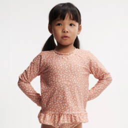 Liewood-Girls Long Sleeve Pink Tankini | Childrensalon Outlet