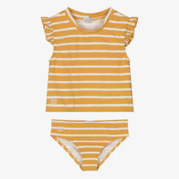 Liewood-Girls Sunny Stripe Ruffle Tankini | Childrensalon Outlet