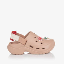 Liewood-Клоги арбузного цвета с нашивкой для девочек | Childrensalon Outlet