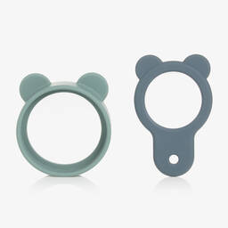 Liewood-طقم استكشاف سيليكون لون أخضر وأزرق - 3 قطع | Childrensalon Outlet