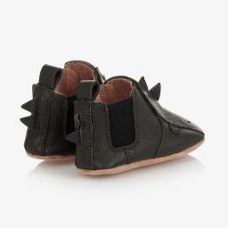 Liewood-Green Leather Pre-Walker Shoes | Childrensalon Outlet