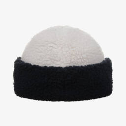 Liewood-Junior Boys Ivory Sherpa Beanie | Childrensalon Outlet