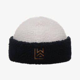 Liewood-Junior Boys Ivory Sherpa Beanie | Childrensalon Outlet