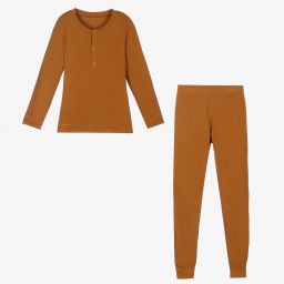 Liewood-Горчично-желтая хлопковая пижама | Childrensalon Outlet