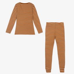 Liewood-Горчично-желтая хлопковая пижама | Childrensalon Outlet