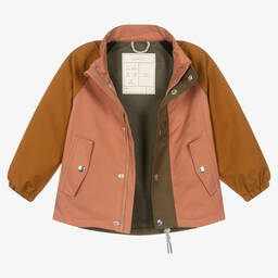 Liewood-Pink & Green 2 Piece Rainsuit | Childrensalon Outlet