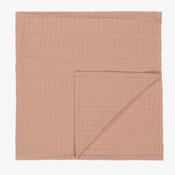 Liewood-Pink Muslin Swaddle (109cm) | Childrensalon Outlet