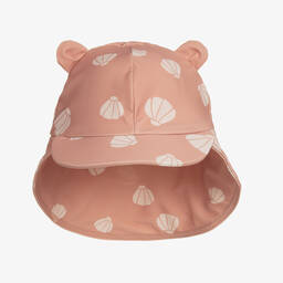 Liewood-Pink Sun Protective Swim Hat (UPF 40+) | Childrensalon Outlet