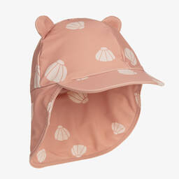 Liewood-Pink Sun Protective Swim Hat (UPF 40+) | Childrensalon Outlet