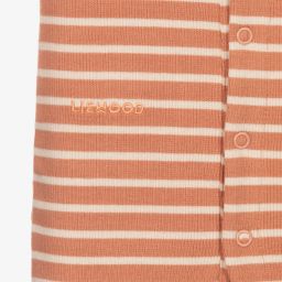 Liewood-Striped Organic Cotton Romper | Childrensalon Outlet