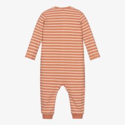 Liewood-Striped Organic Cotton Romper | Childrensalon Outlet