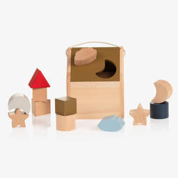 Liewood-Wooden Puzzle House (17cm) | Childrensalon Outlet