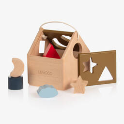 Liewood-Wooden Puzzle House (17cm) | Childrensalon Outlet