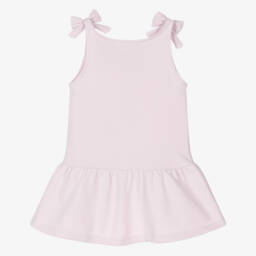 Lili Gaufrette-Girls Eiffel Charm Pink Dress | Childrensalon Outlet