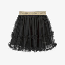 Lili Gaufrette-تنورة توتو سوداء أنيقة للبنات | Childrensalon Outlet