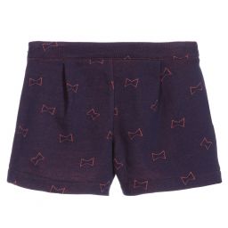 Lili Gaufrette-Girls Navy Blue Shorts | Childrensalon Outlet