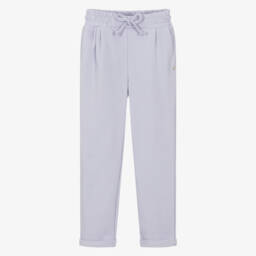 Lili Gaufrette-Мягкие хлопковые брюки лаванда для девочек | Childrensalon Outlet