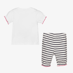 ليلي آند سيد-Organic Cotton Baby Shorts Set | Childrensalon Outlet