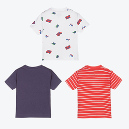 Lilly and Sid-Organic Cotton Tops (3 Pack) | Childrensalon Outlet