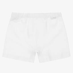 لين-Boys White Boxer Shorts | Childrensalon Outlet