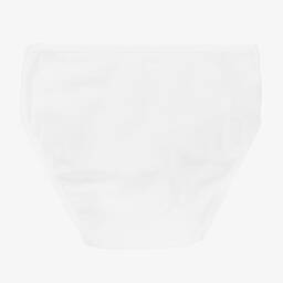 Linn-Girls Ivory Cotton Knickers | Childrensalon Outlet