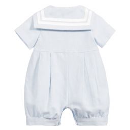 Little Darlings-Голубой хлопковый песочник для малышей | Childrensalon Outlet