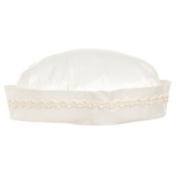 Little Darlings Для праздника-Boys Ivory Silk Sailor Hat  | Childrensalon Outlet
