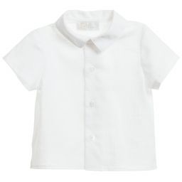 Little Darlings Occasion-Boys Ivory 'Spencer' Cotton 3 Piece Suit | Childrensalon Outlet